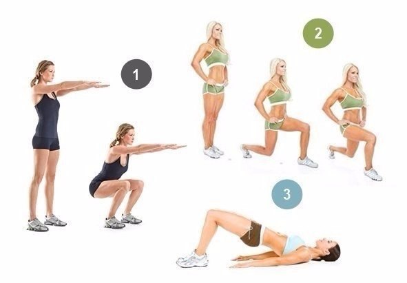 Лучшее упражнение для ног и ягодиц