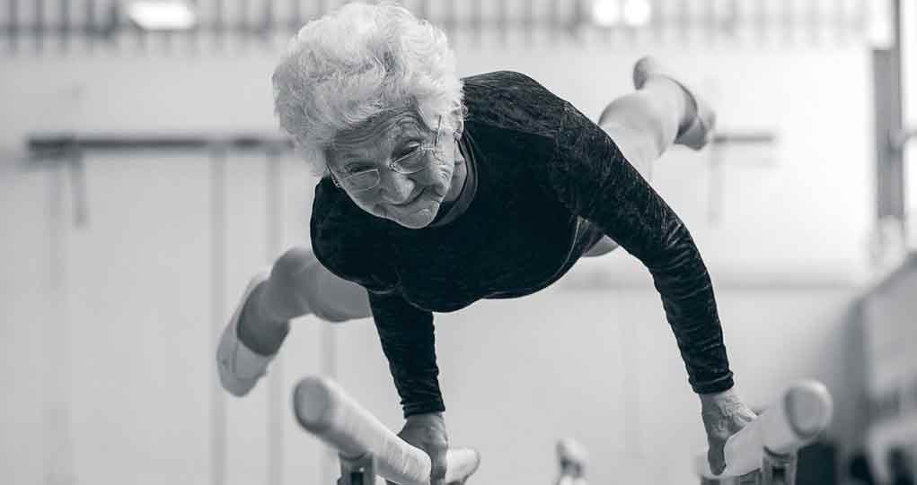“Самой взрослой” гимнастке во всем мире 95 лет и она не намерена забыть о спорте