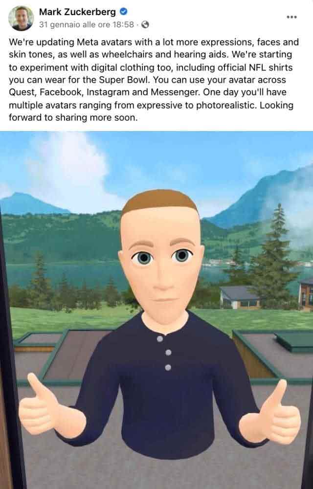 3D-аватары появились в Facebook и Instagram