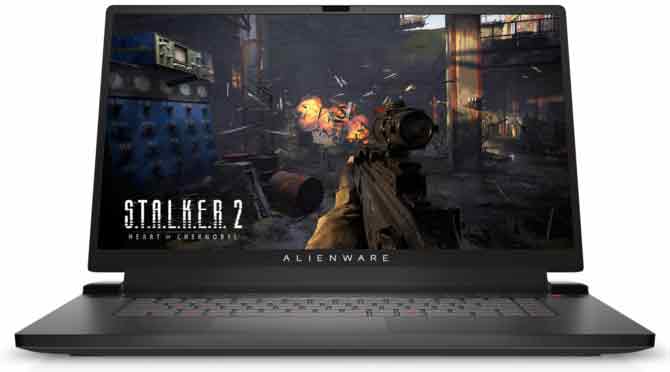 Dell Alienware m17 R5 — первый игровой ноутбук с частотой обновления экрана 480 Гц и технологией NVIDIA G-SYNC
