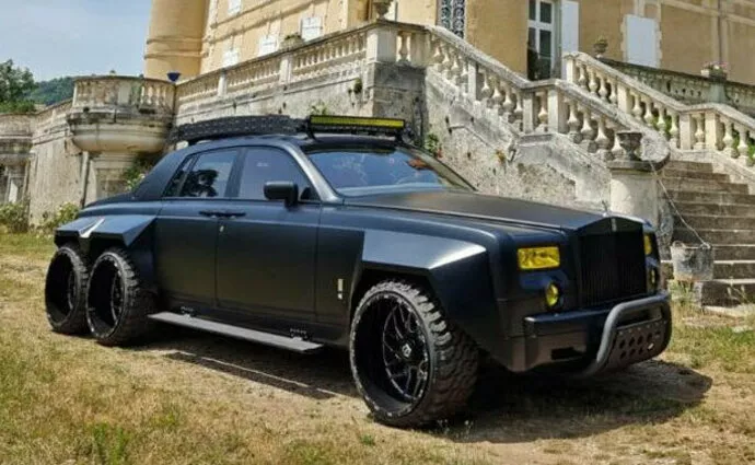 Шестиколесный Rolls-Royce Phantom, или как пережить апокалипсис в роскоши