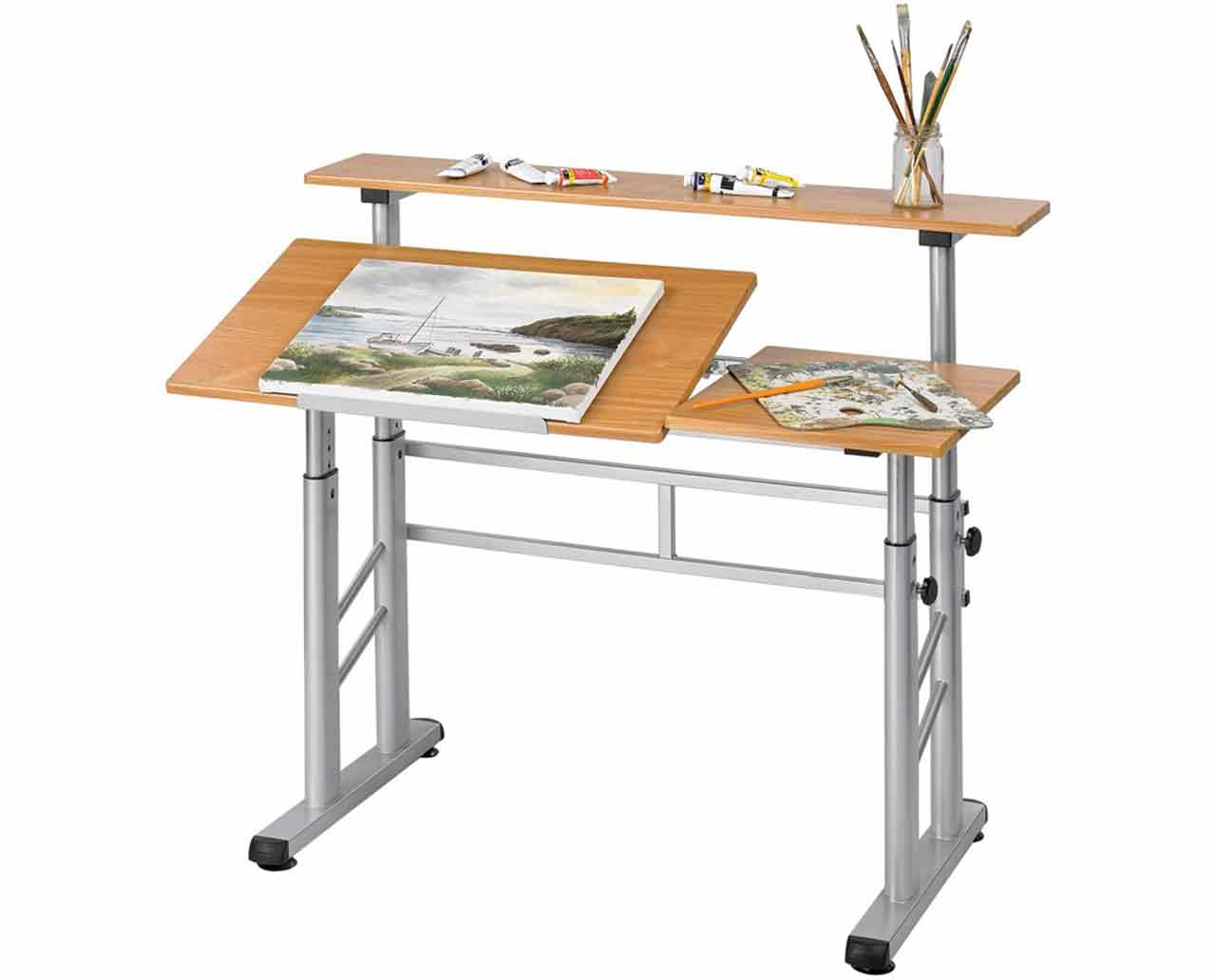 Образцовый стол для художника: каковым обязан быть