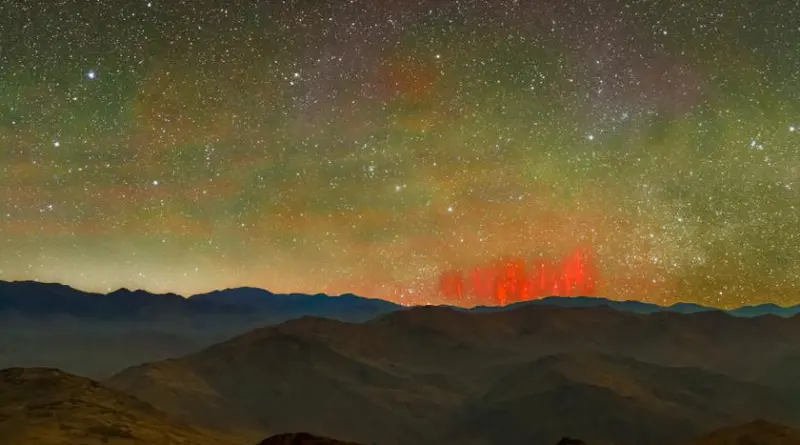 Необычное явление. «Красные призраки» появились в Чили