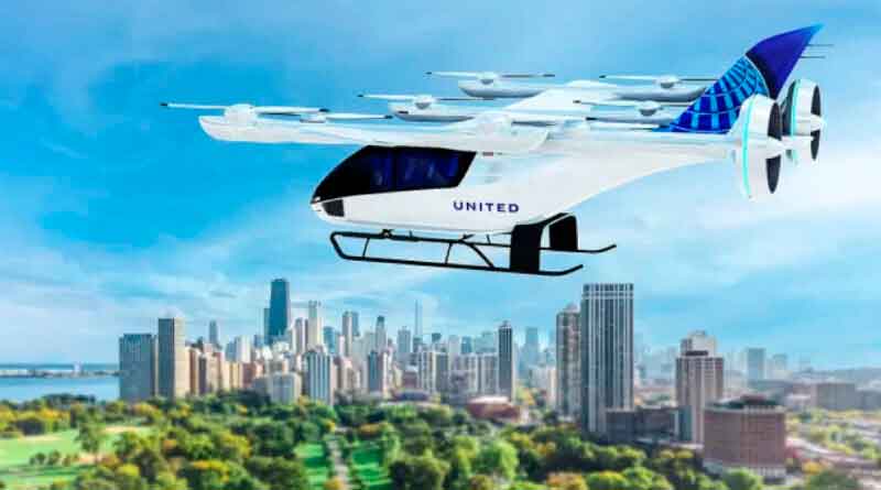 United Airlines верит в летающие такси и планирует купить 500 машин